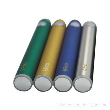 E-cigarette Rechargeable Battery Evod Light, 1,100mAH Capacity, with Light at Base